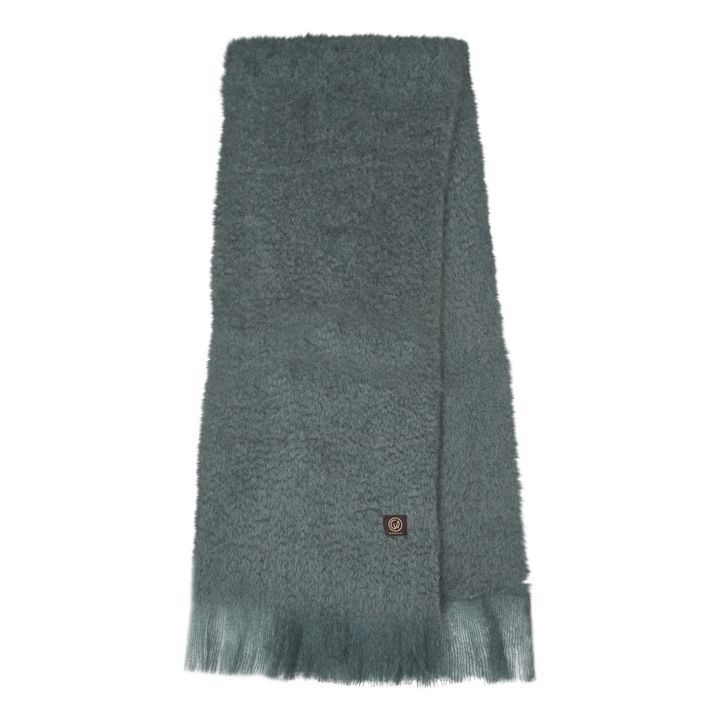 Plain Mohair Scarf | Grigio scuro- Immagine del prodotto n°0