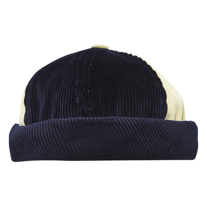 Docker Miki Patchwork Corduroy Beanie | Beige- Immagine del prodotto n°0