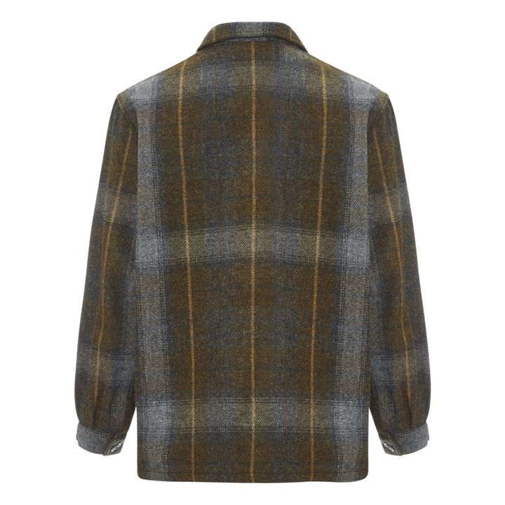 Fabien Checked Woollen Jacket | Braun- Produktbild Nr. 1