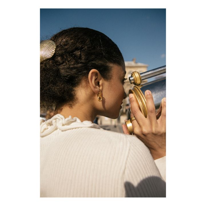 Pendientes Charlotte | Dorado- Imagen del producto n°3