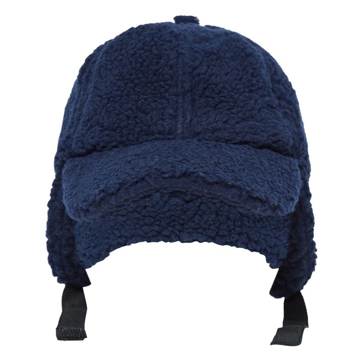 Chapeau Façon Fourrure Polyester Recyclé Buffalo | Azul Marino- Imagen del producto n°0
