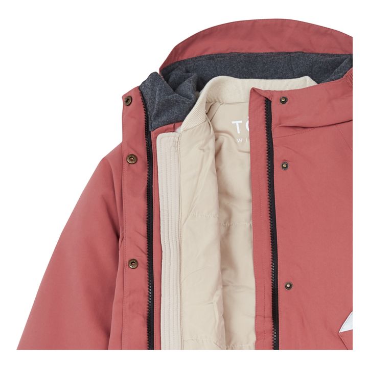 Wïld Explorer 3-in-1 Recycled Down Parka | Rosa- Produktbild Nr. 1