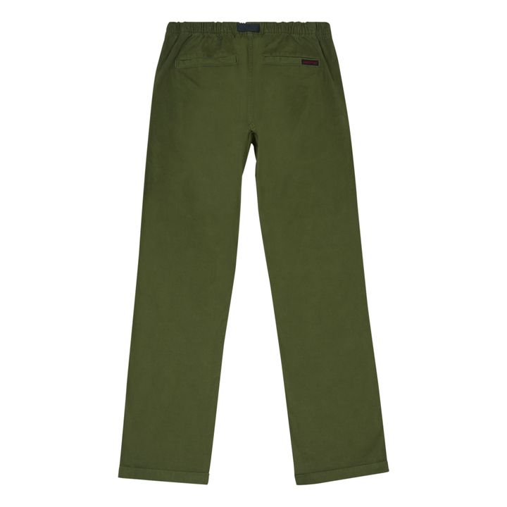 Cropped Chino Trousers | Verde Kaki- Imagen del producto n°1