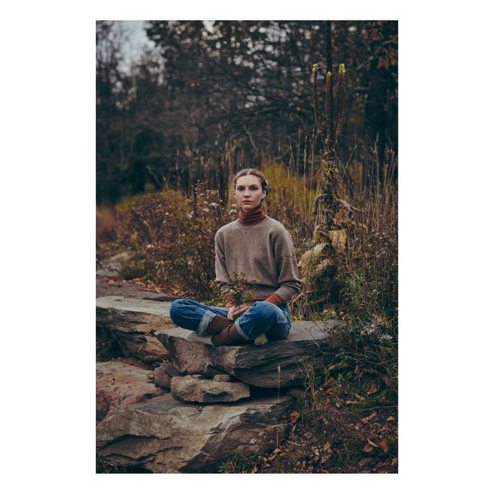 Pull Mérinos Piper - Collection Femme | Beige- Product image n°2