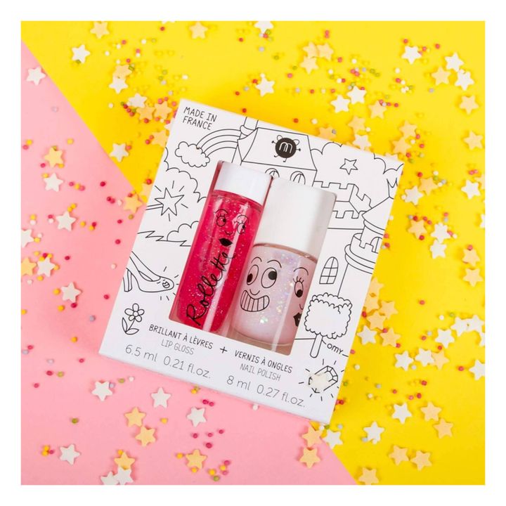Duo rollette et vernis rose Fairytales- Image produit n°1