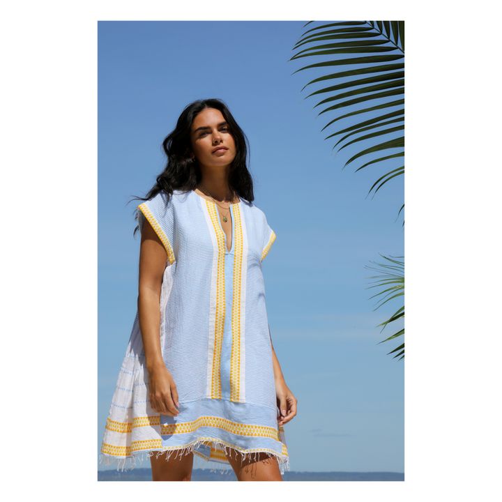Jemari Kaftan Dress | Azul- Imagen del producto n°2