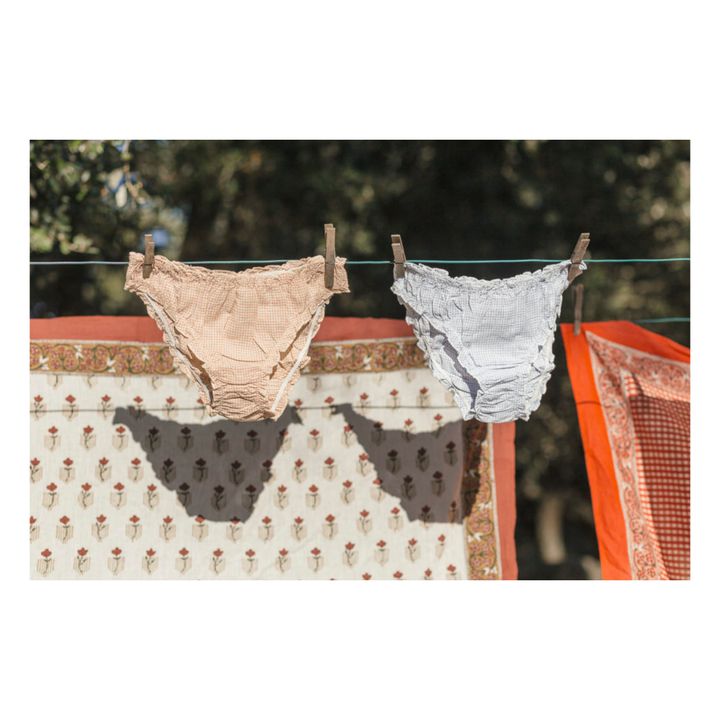 Slip Paul kariert | Blau- Produktbild Nr. 2