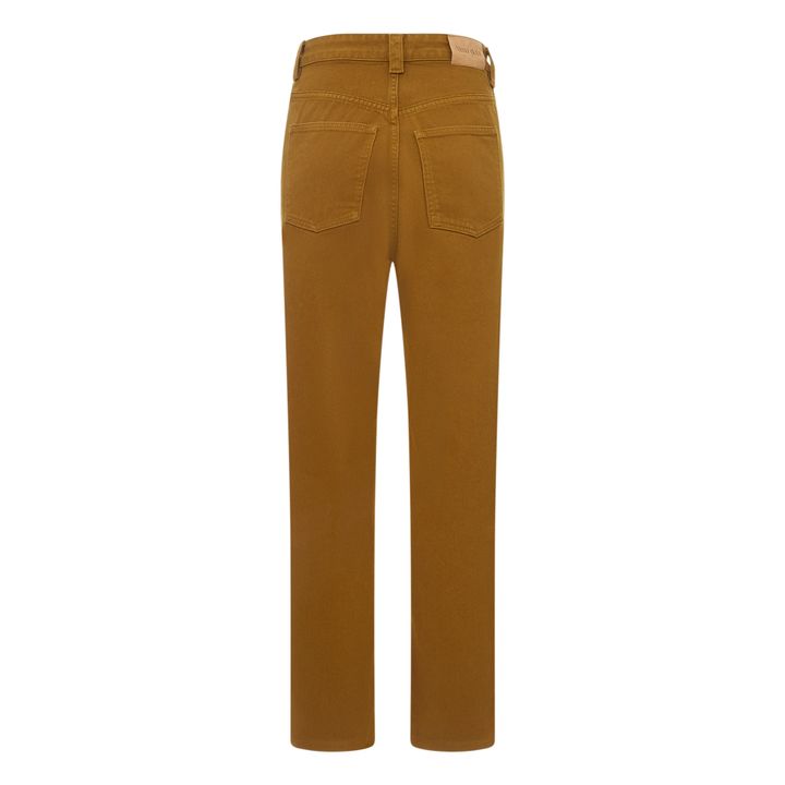 Jean à Découpes Coton Bio | Bronze- Image produit n°4