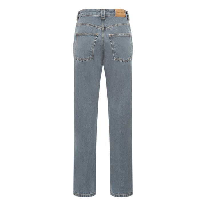 Organic Cotton Cut-Out Jeans | Stone Grey S045- Imagen del producto n°8
