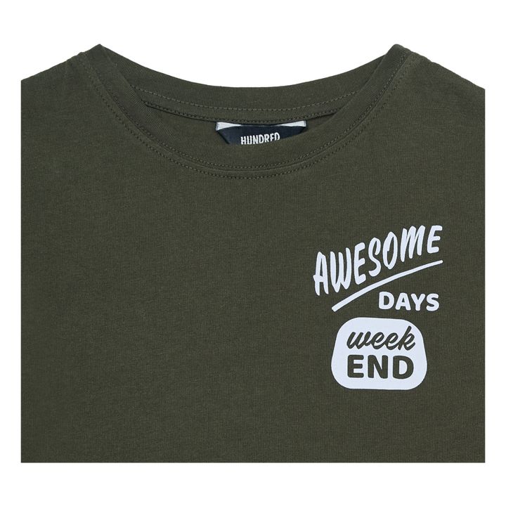 Sundays Wanted Organic Cotton T-Shirt | Khaki- Produktbild Nr. 4