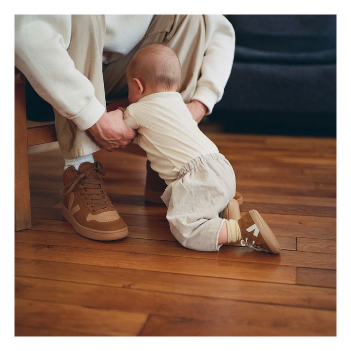Chaussons Fourrés Suede | Blanc- Image produit n°5