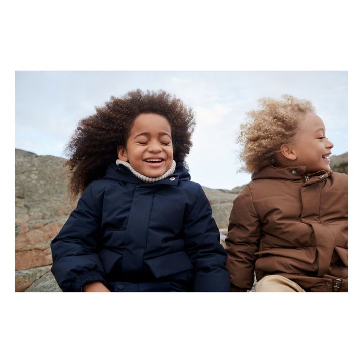 Parka de poliéster reciclado Althea | Azul Marino- Imagen del producto n°1