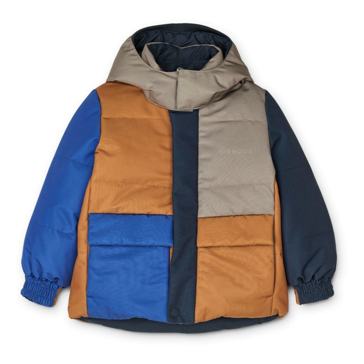 Parka reversibile Paloma in poliestere riciclato | Blu- Immagine del prodotto n°0