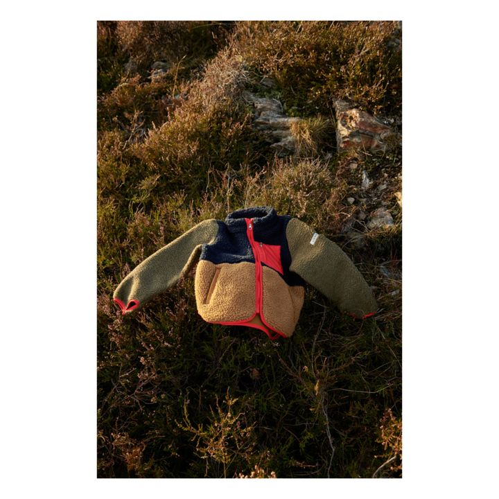 Nolan Recycled Polyester Colourblock Jacket | Navy blue- Product image n°3