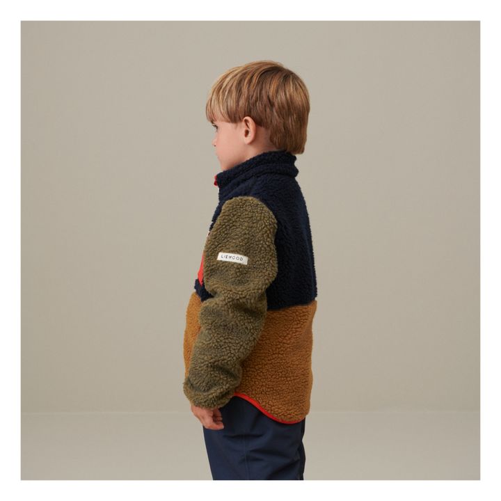 Nolan Recycled Polyester Colourblock Jacket | Navy blue- Product image n°6