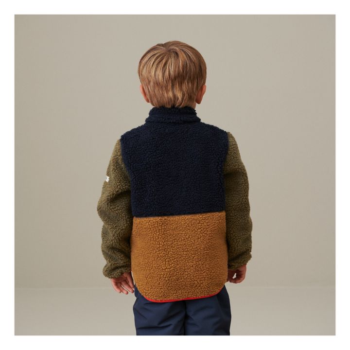 Nolan Recycled Polyester Colourblock Jacket | Navy blue- Product image n°7