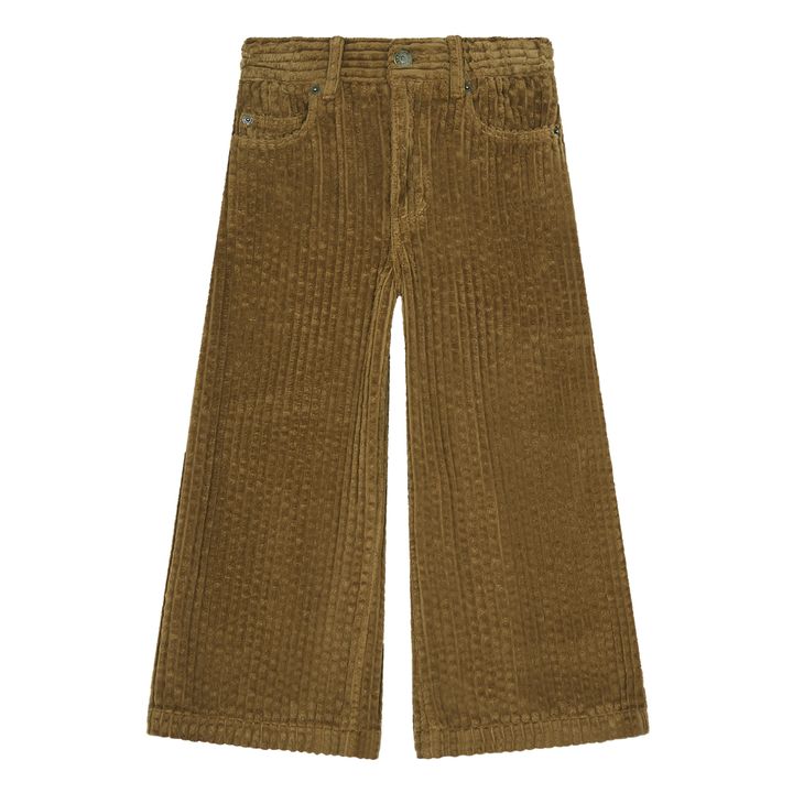 Corduroy Flare Trousers | Marrón- Imagen del producto n°0