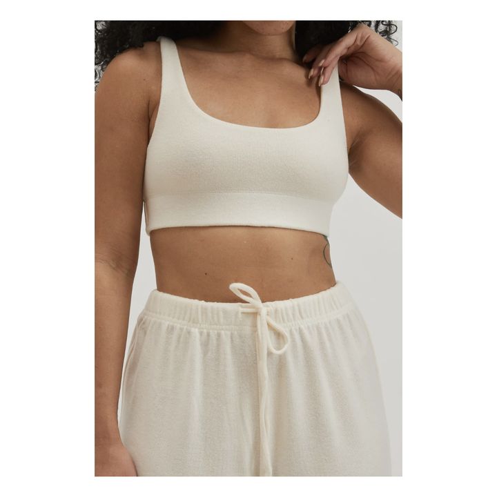 Brassière Sweater | Crème- Image produit n°1