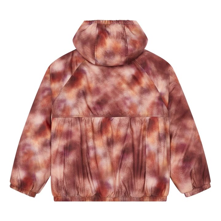 Blur Burgundy Hooded Windbreaker | Bordeaux- Immagine del prodotto n°4