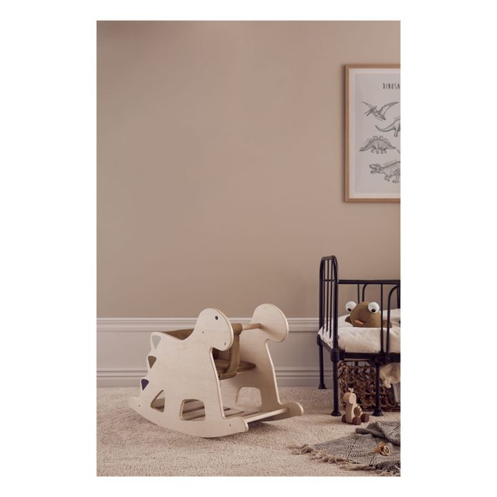 Wooden Dinosaur Rocking Toy- Product image n°1