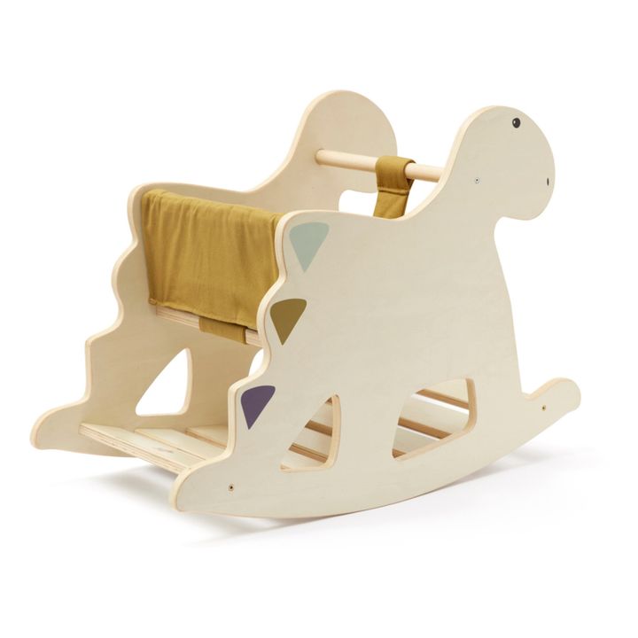 Wooden Dinosaur Rocking Toy- Product image n°8