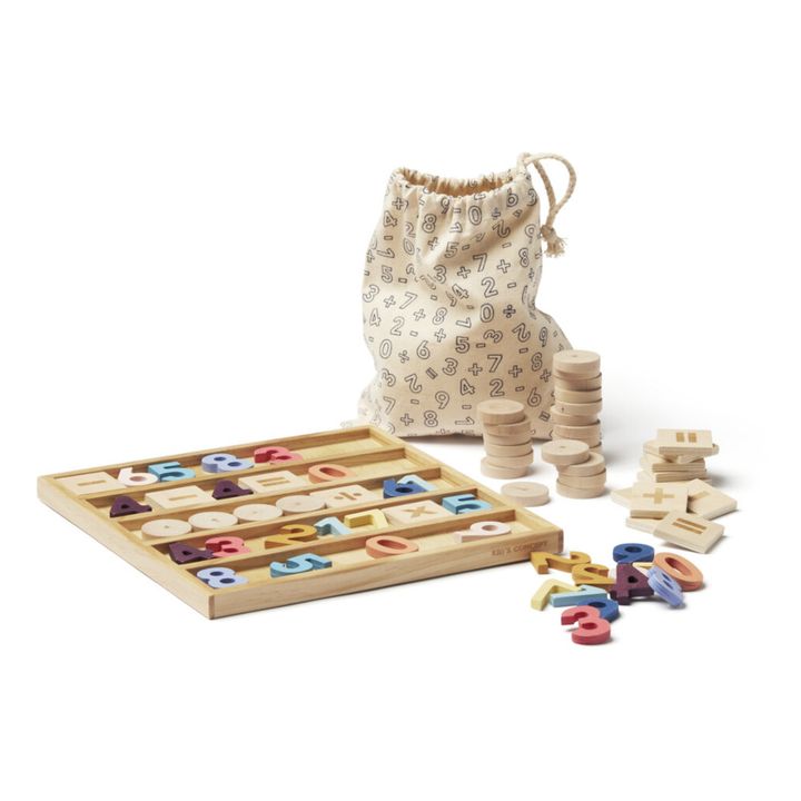 Juego de números de madera- Imagen del producto n°3