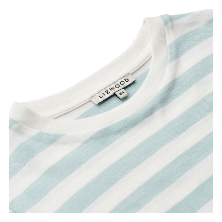 Apia Organic Cotton Short Sleeve T-Shirt | Azul Cielo- Imagen del producto n°1