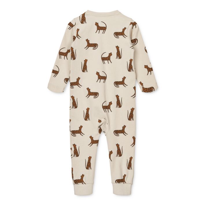 Pyjama Birk ohne Füßchen aus Bio-Baumwolle | Seidenfarben- Produktbild Nr. 2