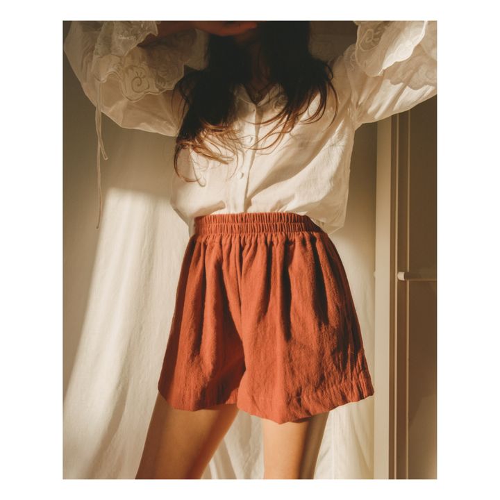 Shorts Poppy | Bordeaux- Immagine del prodotto n°2