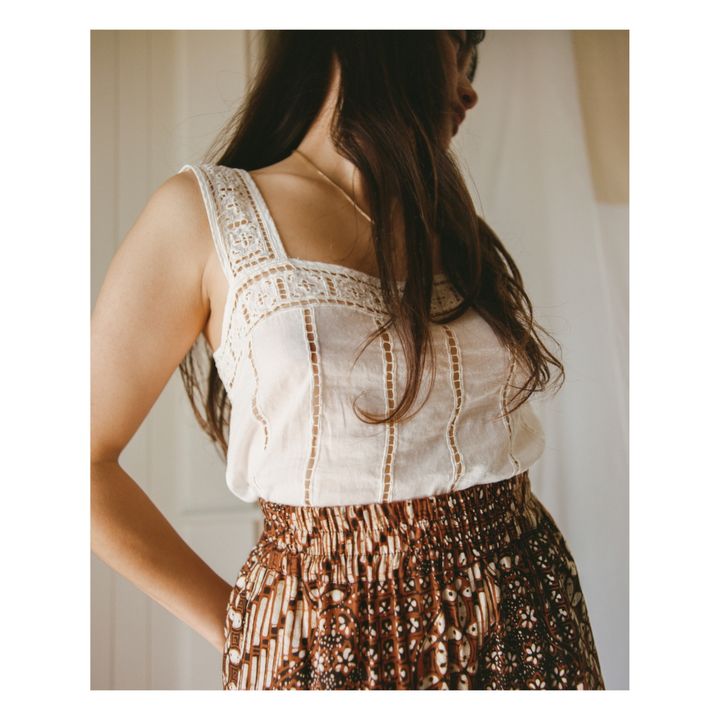 Daphne Top | Blanco- Imagen del producto n°1