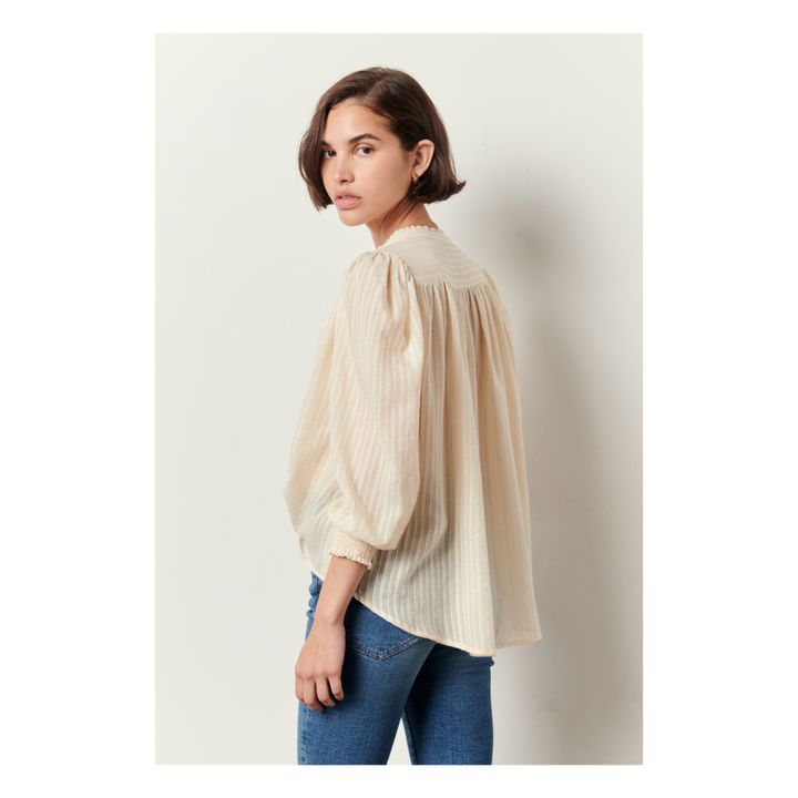 Blouse Amalia | Ecru- Immagine del prodotto n°3