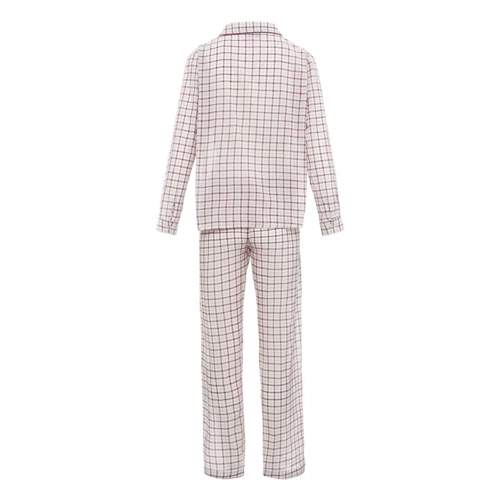 Pyjama kariert Garbin | Violett- Produktbild Nr. 4