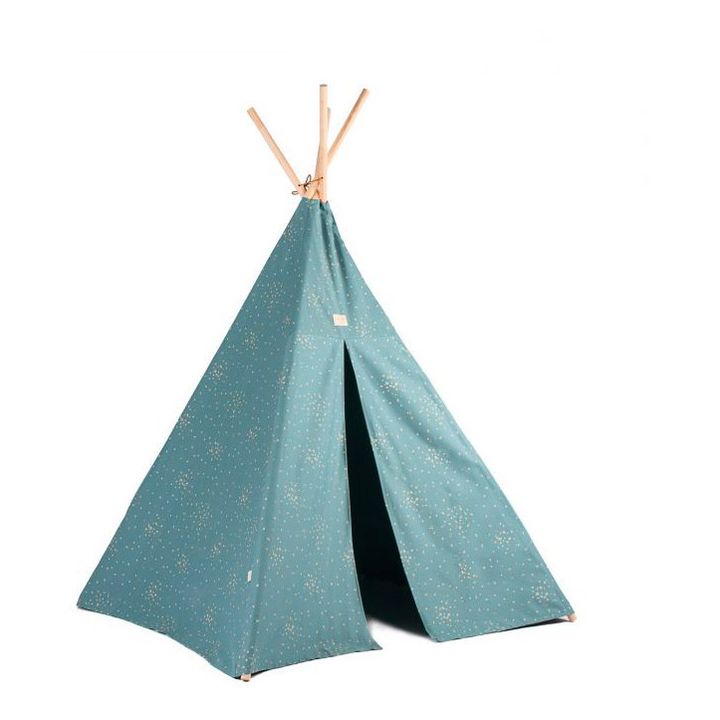 Tipi Phoenix Confetti aus Baumwolle | Grün- Produktbild Nr. 0