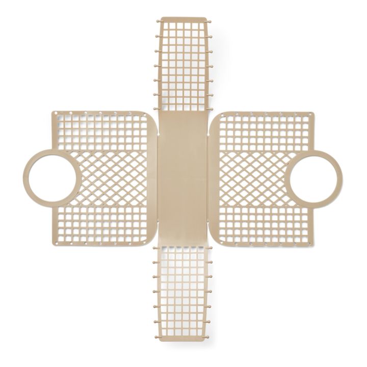 Samantha Recycled Material Basket | Beige- Immagine del prodotto n°2