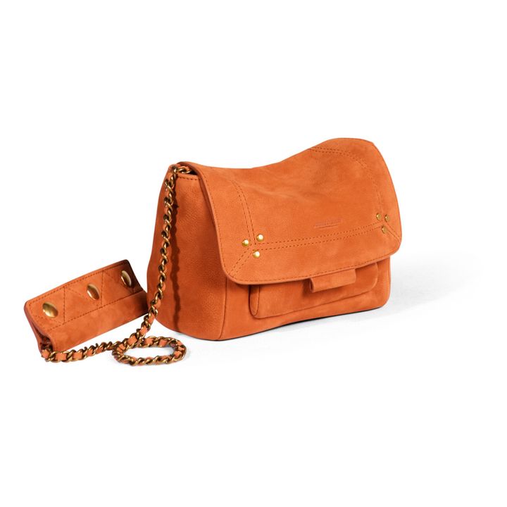 Lulu Calfskin Handbag - S | Naranja- Imagen del producto n°4