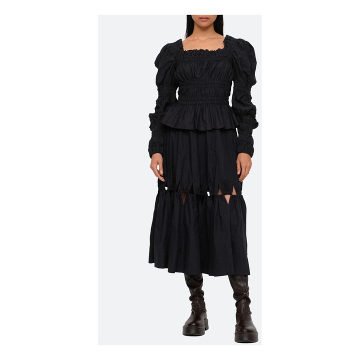 Blouse Steph | Schwarz- Produktbild Nr. 1