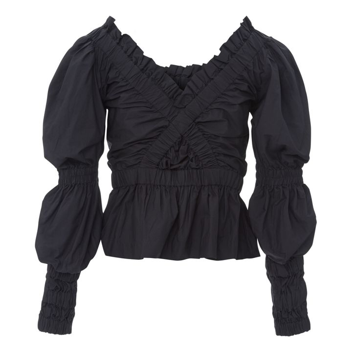 Blouse Steph | Schwarz- Produktbild Nr. 2