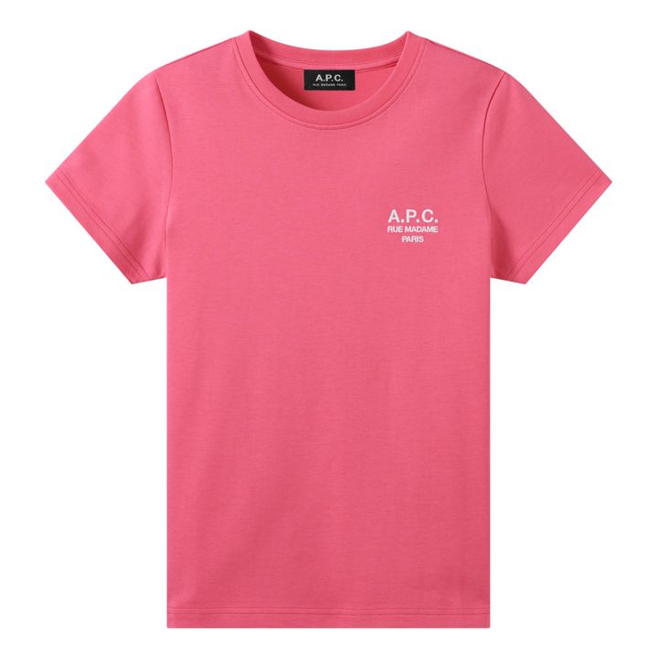 T-shirt New Denise in cotone organico | Rosa- Immagine del prodotto n°0