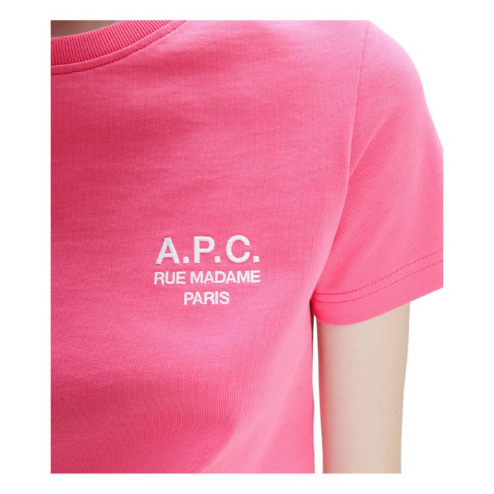T-shirt New Denise in cotone organico | Rosa- Immagine del prodotto n°3