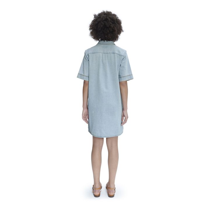 Lopez Dress | Vaquero Blanqueado- Imagen del producto n°3
