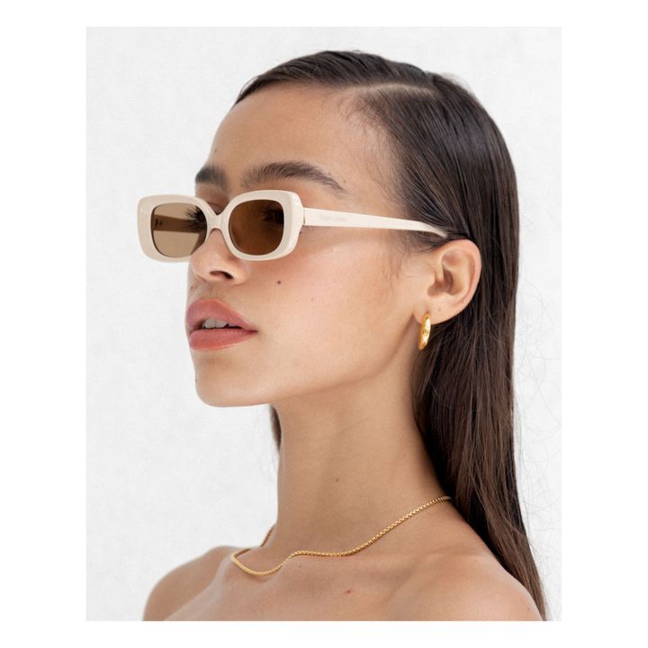 Lunettes de Soleil Zou Bisou | Crème- Image produit n°3