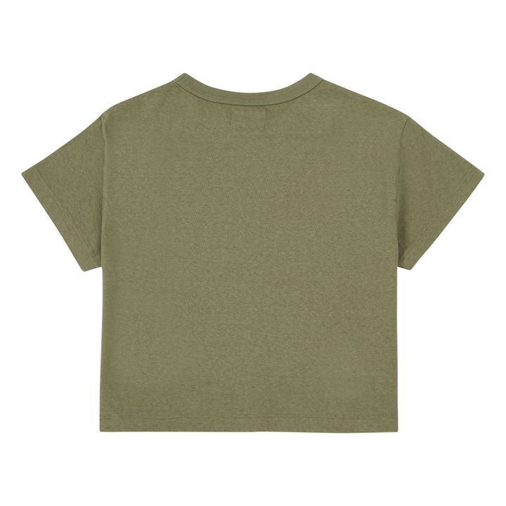 T-shirt HI'AKA | Verde militare- Immagine del prodotto n°2