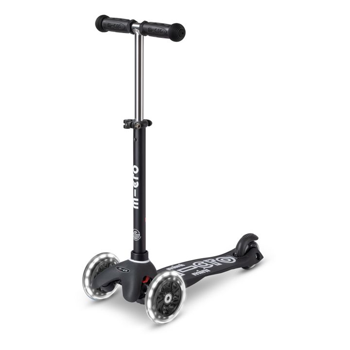 Trottinette Mini Micro Deluxe LED ECO | Brun kaki- Image produit n°0