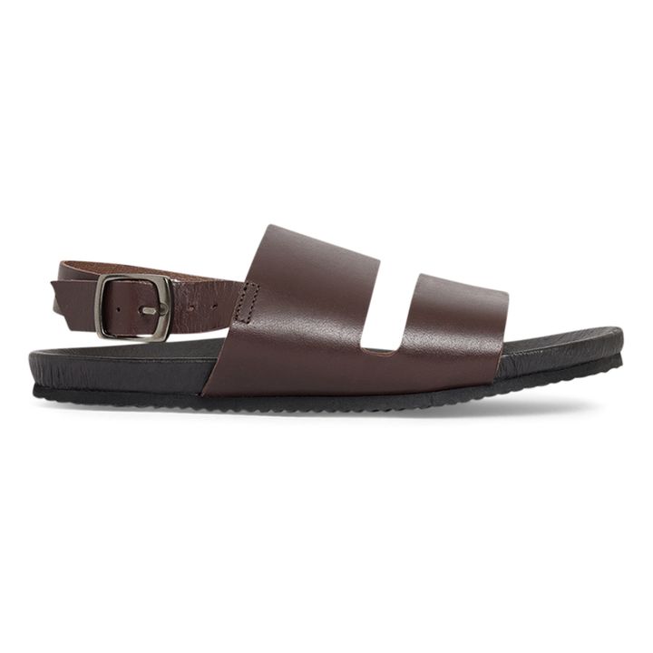 Sandali in pelle Trek | Cioccolato- Immagine del prodotto n°0