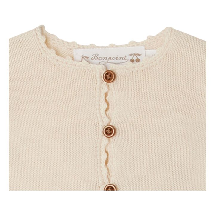 Angelou Wool and Cotton Cardigan + Legging Set | Crudo- Imagen del producto n°1