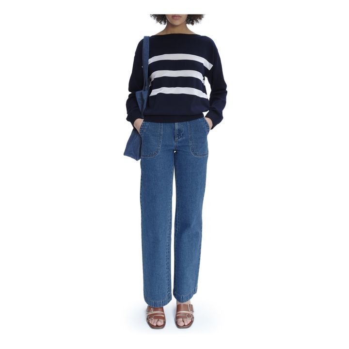 Seaside Organic Cotton Jeans | Indigoblau- Produktbild Nr. 1