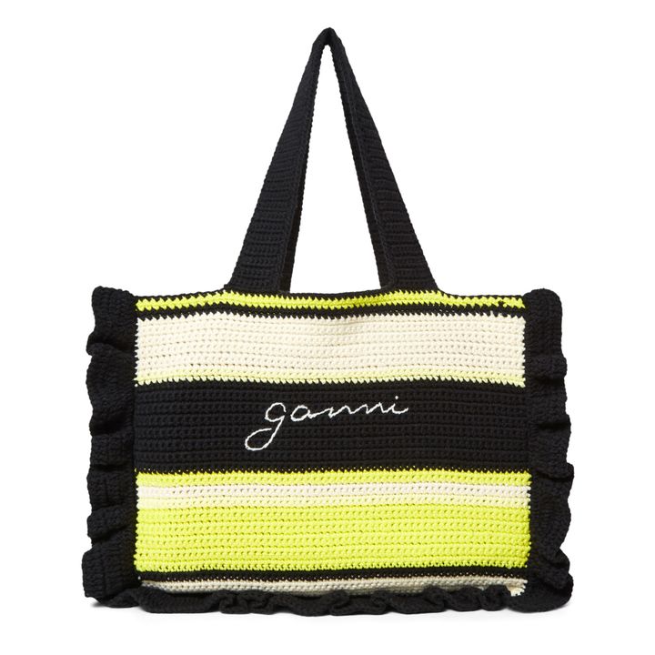 Organic Cotton Crochet Bag | Amarillo- Imagen del producto n°0
