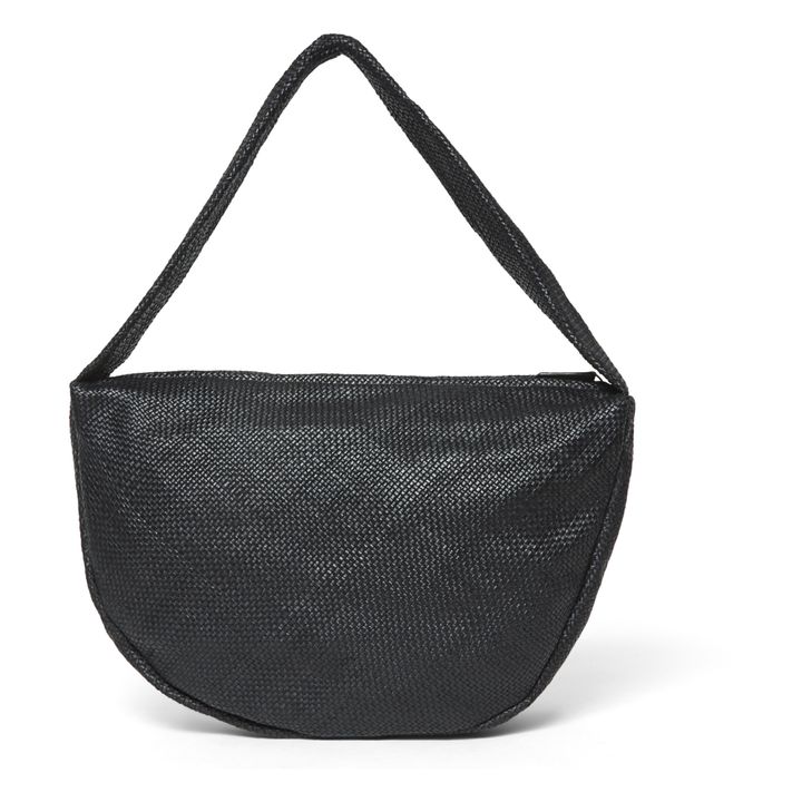 Borsa Large Intrecciata | Nero- Immagine del prodotto n°5