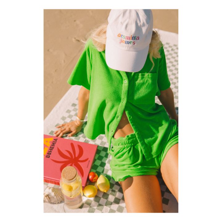 Terry Shirt & Shorts Set | Verde Pálido- Imagen del producto n°1