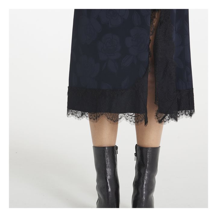 Estela Dress | Nachtblau- Produktbild Nr. 3